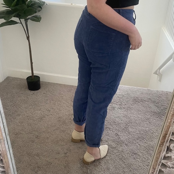 BDG Corduroy Mom High Rise Tapered Baggy Hipster Hippie Boho Artsy Hip Pants - Picture 6 of 10